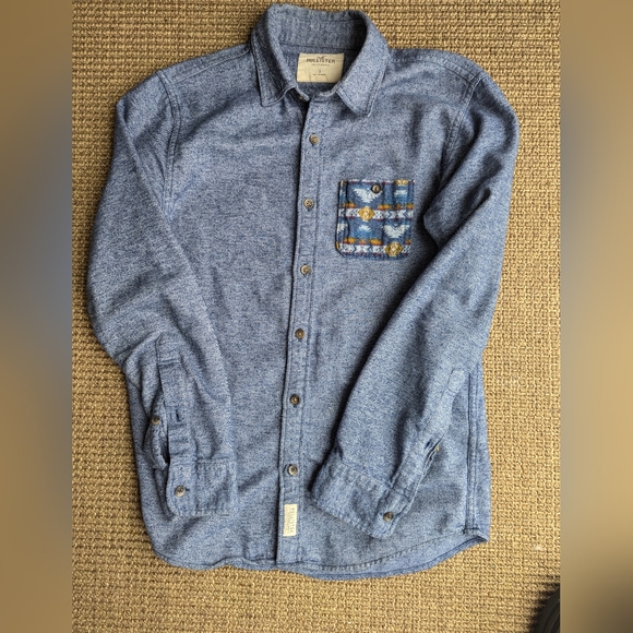 Men's Hollister Button Down Shirt - Picture 1 of 4